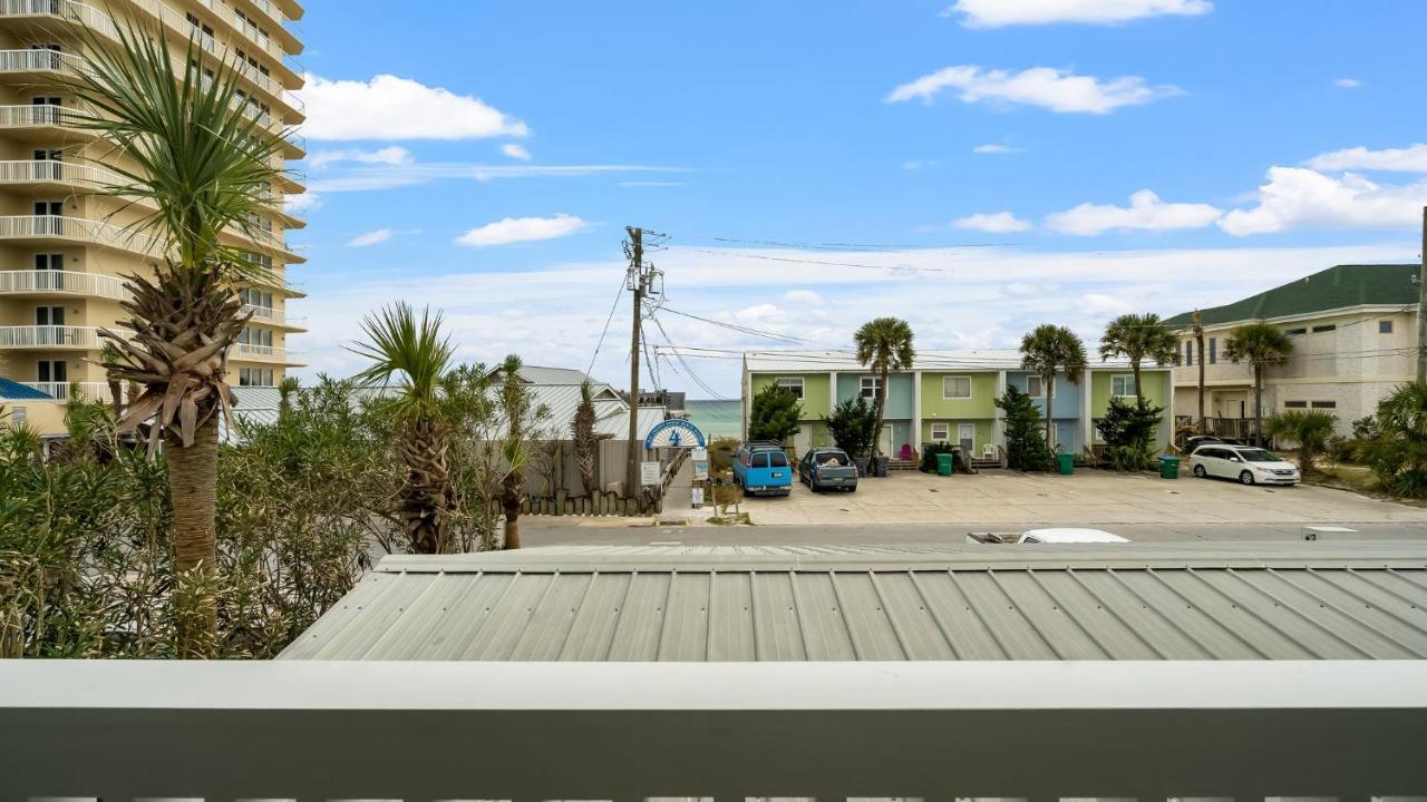 Pet Friendly Townhome With Gulf Views And Hot Tub Right Across From Beach And Schooners Panama City Beach Buitenkant foto